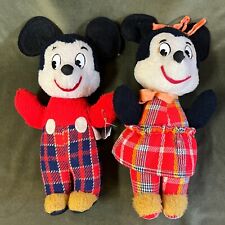 Mickey minnie plaid for sale  Chatsworth