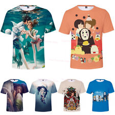Camisetas unissex casual manga curta manga curta estampa 3D anime Spirited Away comprar usado  Enviando para Brazil