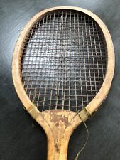 antique tennis racket for sale  ROMSEY