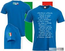 Usato, T Shirt Maglietta Printed Fratelli d'Italia Maglia Italia Inno Nazionale Uomo usato  Talla