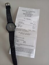 Unisex armbanduhr schwarz gebraucht kaufen  Mörfelden-Walldorf