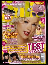 Revista Christina Aguilera Tokio Hotel Fergie One Tree Hill segunda mano  Embacar hacia Mexico