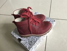 Girls clarks red for sale  LEEDS