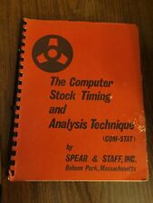 The Computer Stock Timing and Analysis Technique por Spear and Staff, usado comprar usado  Enviando para Brazil