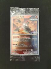  PROMO POKEMON **IRON MOTH 028/182 Paradox Rift ** STAMP! SEALED! RARE! 🙂, used for sale  Shipping to South Africa