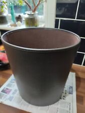 leather waste paper bin for sale  RUSHDEN