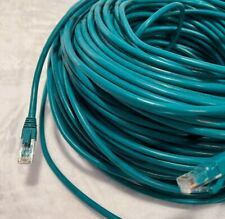 Used, CAT6 Ethernet LAN Network RJ45 Cable Green 100FT for sale  Shipping to South Africa