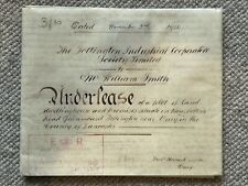 1914 indentured deed for sale  BEDFORD