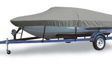 Used, 300 Denier Gray Mooring Boat Cover fits Tri-Hull Boats I/O up to 17' x 87" for sale  Shipping to South Africa