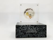 Silbermünze lisa simpson gebraucht kaufen  Otterstadt