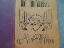 Mundorgel liederbuch fahrt gebraucht kaufen  Dornburg