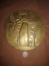 Grande plaque bronze d'occasion  Amiens-