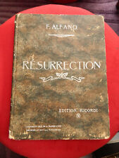 Resurrection .alfano partition d'occasion  Saint-Amant-Roche-Savine