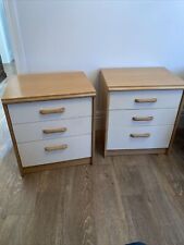 Stag bedside cabinets for sale  BOSTON