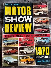 1970 motor show d'occasion  Expédié en Belgium
