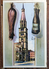 Lambrusco cartolina pubblicita usato  Italia