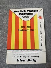 Scottish league partick for sale  WORTHING