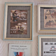 Cadre gravure propagande d'occasion  Poix-du-Nord
