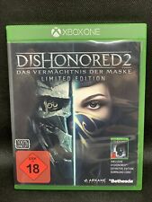 Dishonored 2 The Legacy The Mask Limited Edition (Microsoft Xbox, 2016), usado comprar usado  Enviando para Brazil