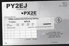 QSL CB Radio CARD"PX2E,Jose(Joe) Julio,Pic de Antena",São Paulo,Brasil (Q6257), usado comprar usado  Enviando para Brazil