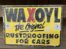 Vintage cast waxoyl for sale  ROTHERHAM