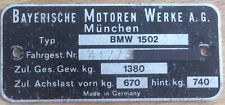 bmw typenschild gebraucht kaufen  Möglingen