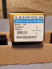 Leupold 2.5x28mm ier for sale  Thornton