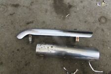 Exhaust downpipe chrome for sale  LEICESTER