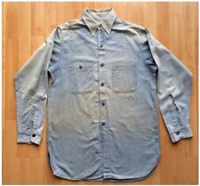 US Navy ww2 Chemise chambray USN Marine FNFL dday Normandie Utah Omaha USA jeep d'occasion  Arcueil