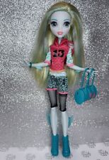 Monster High How Do You Boo? Muñeca azul First Day At School Lagoona con aletas G2 segunda mano  Embacar hacia Argentina