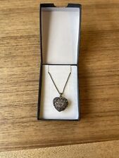 Silver heart shape for sale  BICESTER