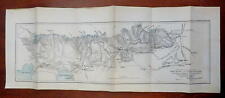Usado, Cordillera Montañas Reales Bolivia Lago La Paz Titicaca 1899 Johnston mapa escaso segunda mano  Embacar hacia Argentina