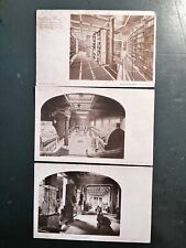 GB - 1920s 3 cartões postais do museu britânico Donald Macbeth, biblioteca/mausoléu/egípcio comprar usado  Enviando para Brazil