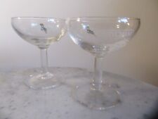 Pair babycham glass for sale  Shipping to Ireland