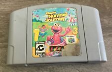 Elmos Number Journey N64 Nintendo 64 Learning Video Game Cartridge Sesame Street for sale  Shipping to South Africa