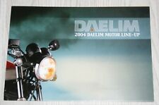 Daelim 2004 motor for sale  SOUTHAMPTON