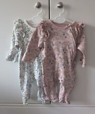 Baby sleepsuits zips for sale  WORCESTER