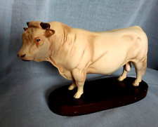 Charolais bull figurine for sale  GAINSBOROUGH