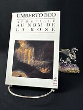 Apostille au nom de la rose, Umberto Eco 1985 comprar usado  Enviando para Brazil