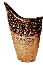 Gold encrusted vase for sale  Lula