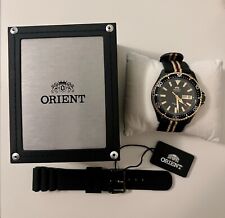 Relógio Orient Kamasu automático ouro preto 200m RA-AA0005B19B com alça extra comprar usado  Enviando para Brazil