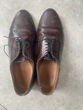 Allen edmonds burgundy for sale  LONDON