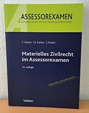 Materielles zivilrecht assesor gebraucht kaufen  Stuttgart