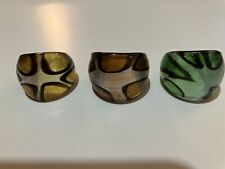 murano glass rings for sale  HODDESDON