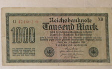 Reichsbanknote 1000 mark gebraucht kaufen  Fuldabrück