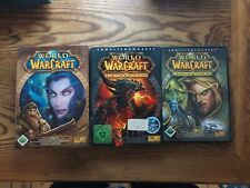 World of warcraft SpieleCD Packs Startpack, Burning Crusade, Cataclysm, usado comprar usado  Enviando para Brazil