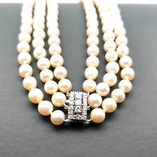 Perlenkette reihig goldverschl gebraucht kaufen  Mannheim