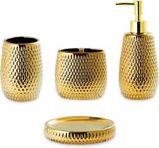 Gold bathroom accessory for sale  Marion