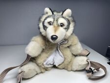 Mochila de pelúcia Jaag Timber Wolf bolsa infantil edição com zíper comprar usado  Enviando para Brazil