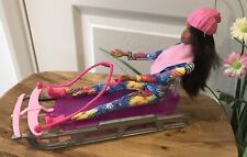 Used, Barbie You Can Be Anything Doll - Winter Sports Sledge for sale  Shipping to South Africa